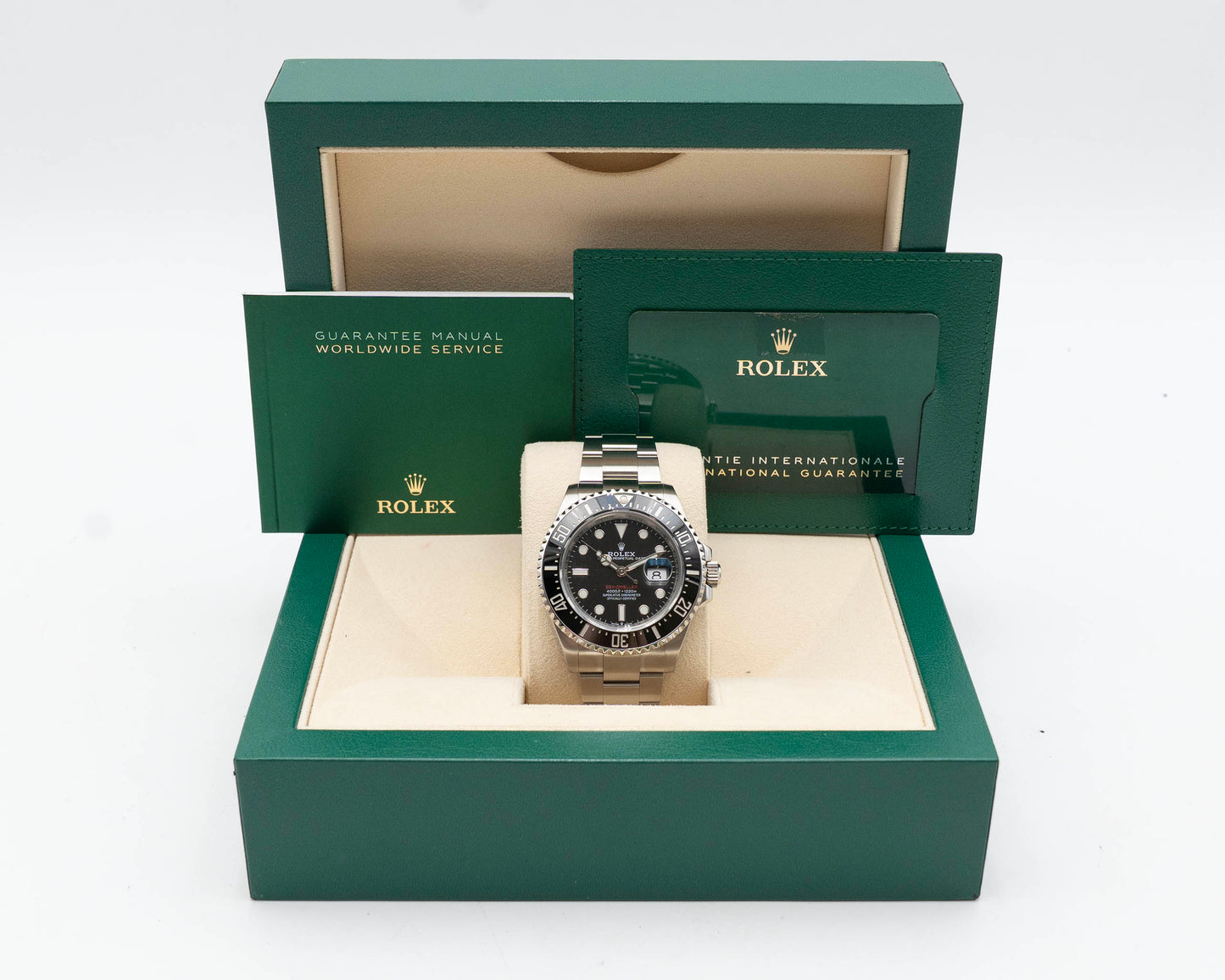 New Old Stock Rolex Seadweller 4000 40mm 16600 Black Dial 2008