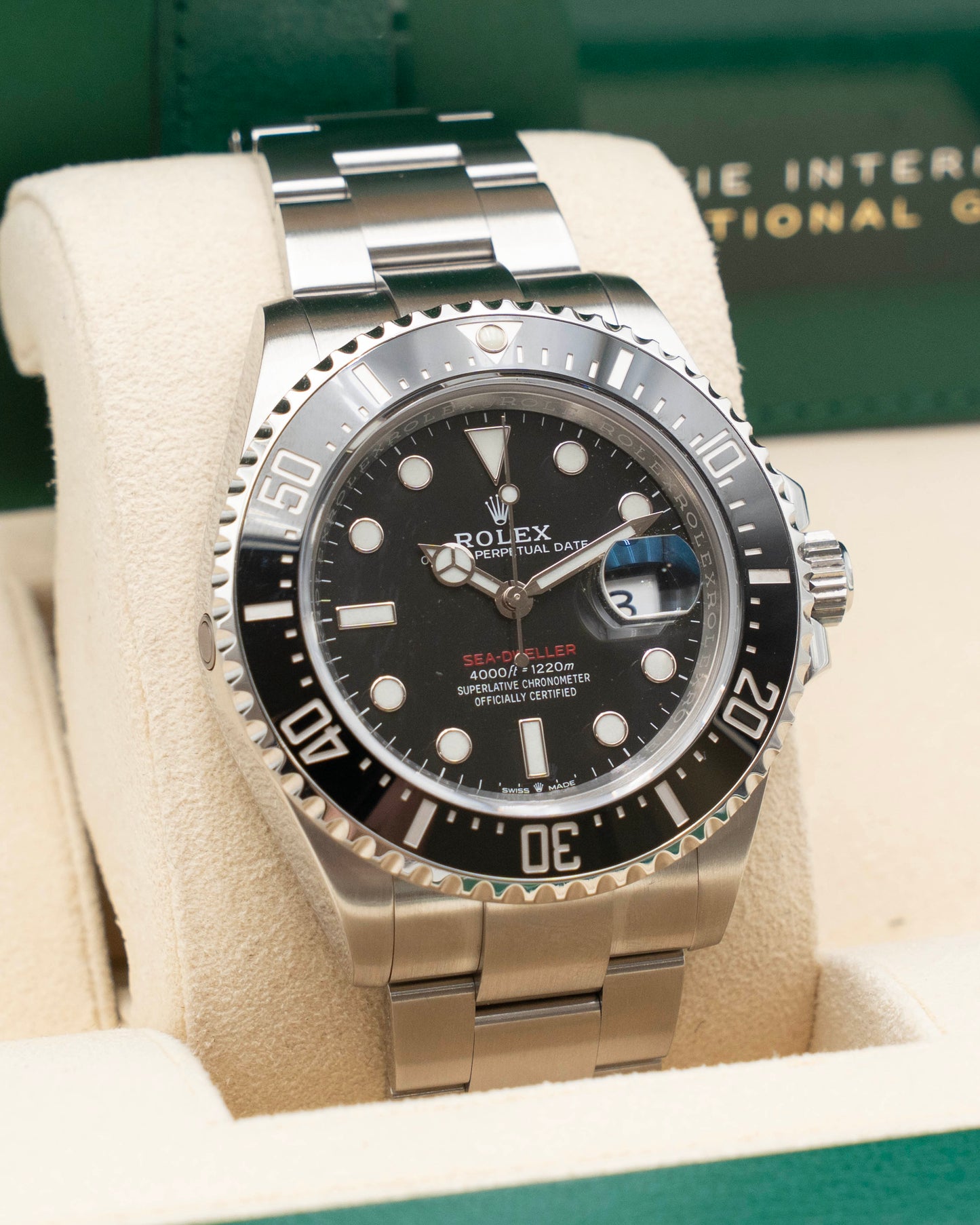 New Old Stock Rolex Seadweller 4000 40mm 16600 Black Dial 2008