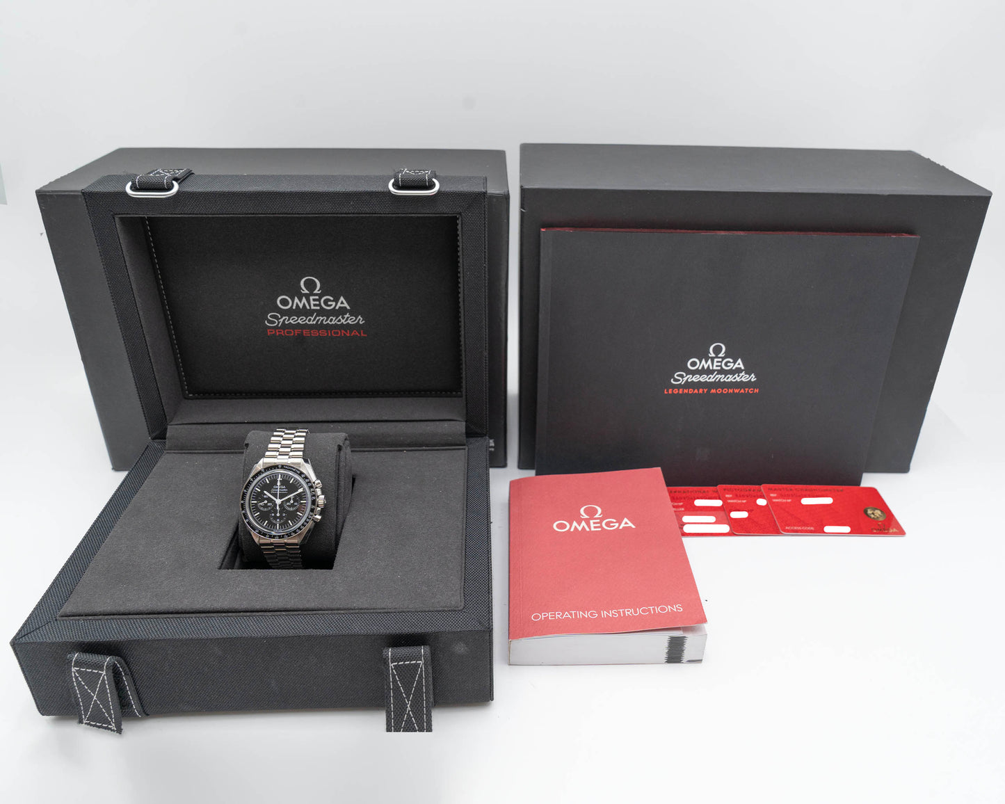 Omega Speedmaster Professional Moonwatch 42mm 310.30.42.50.01.002 Black Dial Sapphire Sandwhich