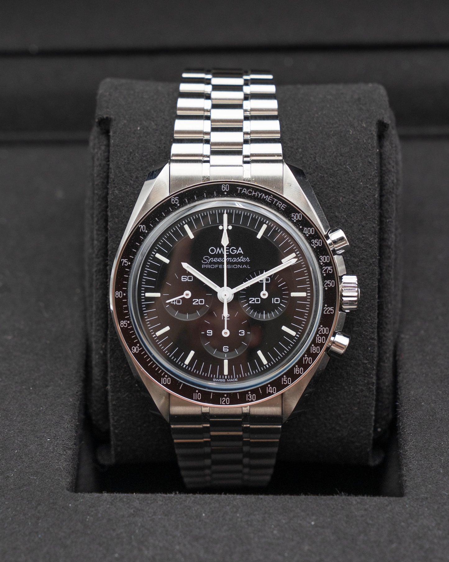 Omega Speedmaster Professional Moonwatch 42mm 310.30.42.50.01.002 Black Dial Sapphire Sandwhich