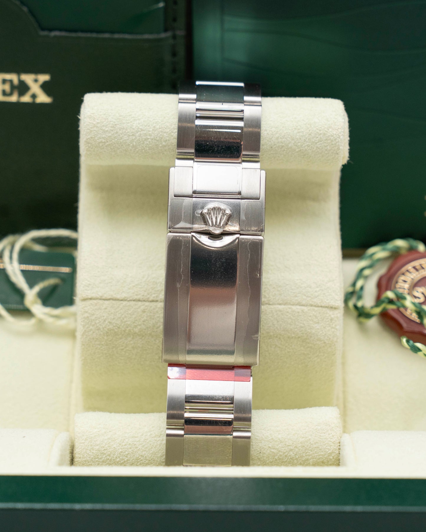 UWWORN FULLY STICKERED 2014 Rolex GMT Master II 40mm 116710LN Black Green Arrow 2014