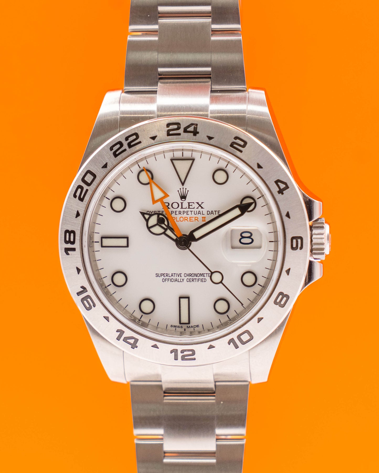 Rolex Oyster Perpetual Explorer II 42MM Polar 216570 2016