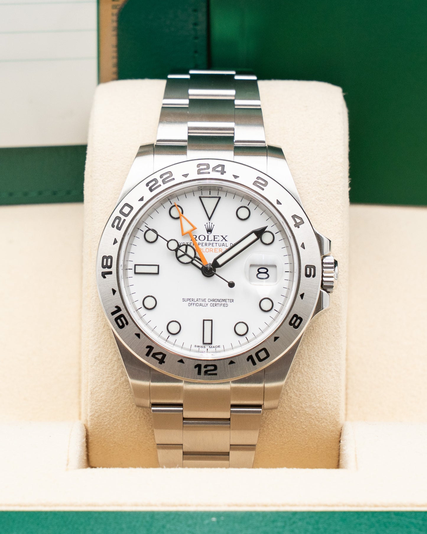 Rolex Oyster Perpetual Explorer II 42MM Polar 216570 2016