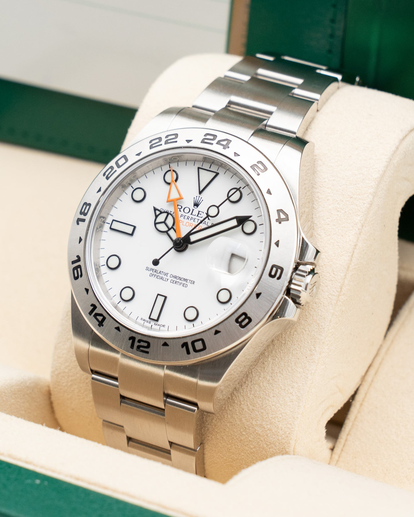 Rolex Oyster Perpetual Explorer II 42MM Polar 216570 2016