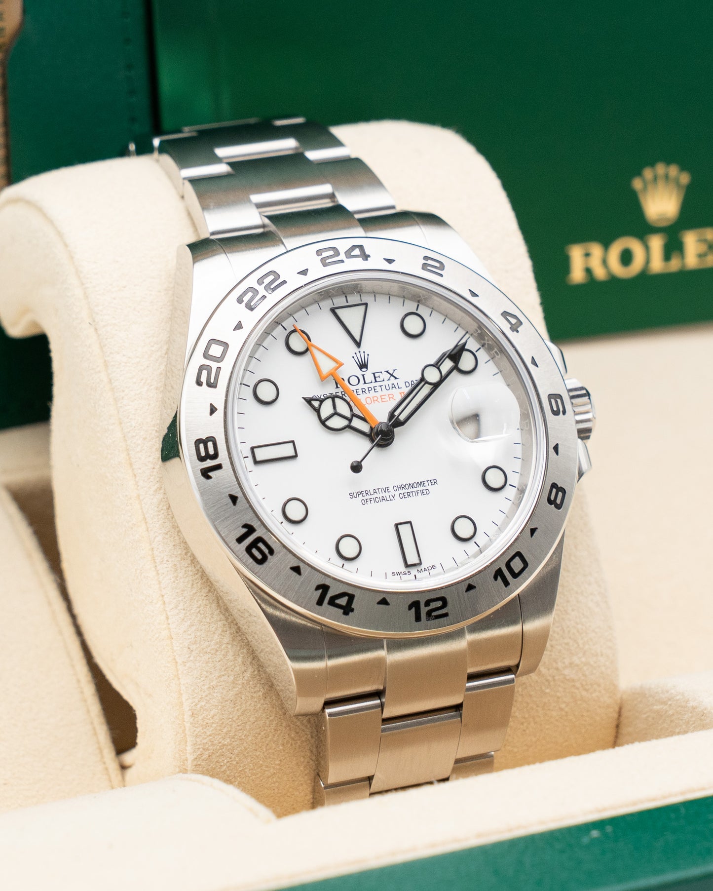 Rolex Oyster Perpetual Explorer II 42MM Polar 216570 2016