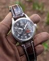 Oris Big Crown ProPilot Calibre 111 44mm 01 111 7711 4163 Brown Crocodile Strap Charcoal Dial