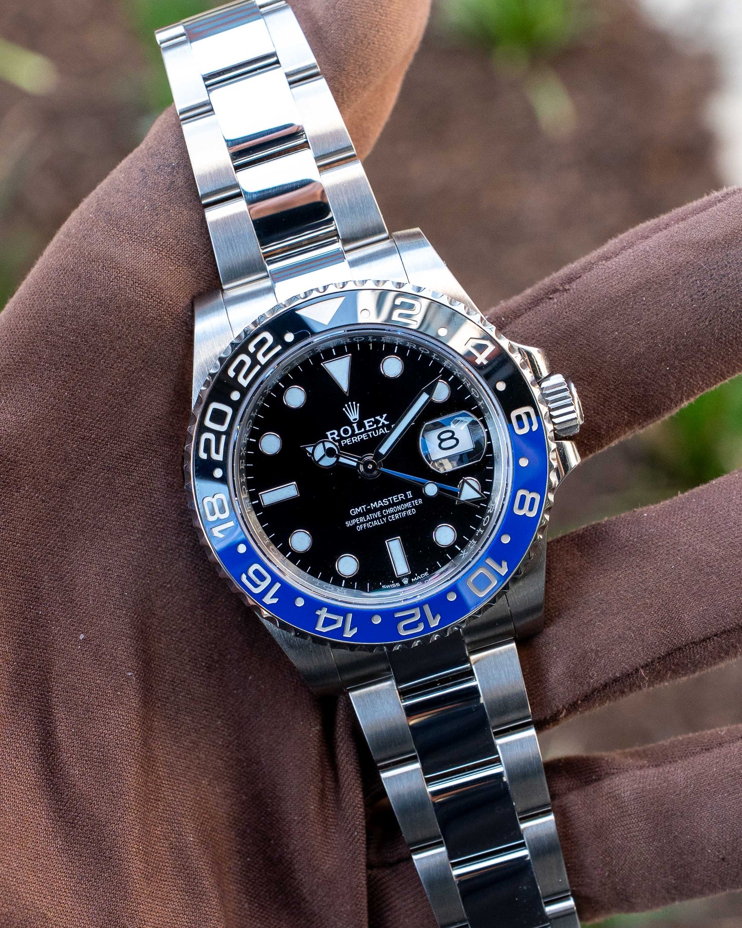 Rolex GMT Master II 40mm 126710BLNR Batman 2022