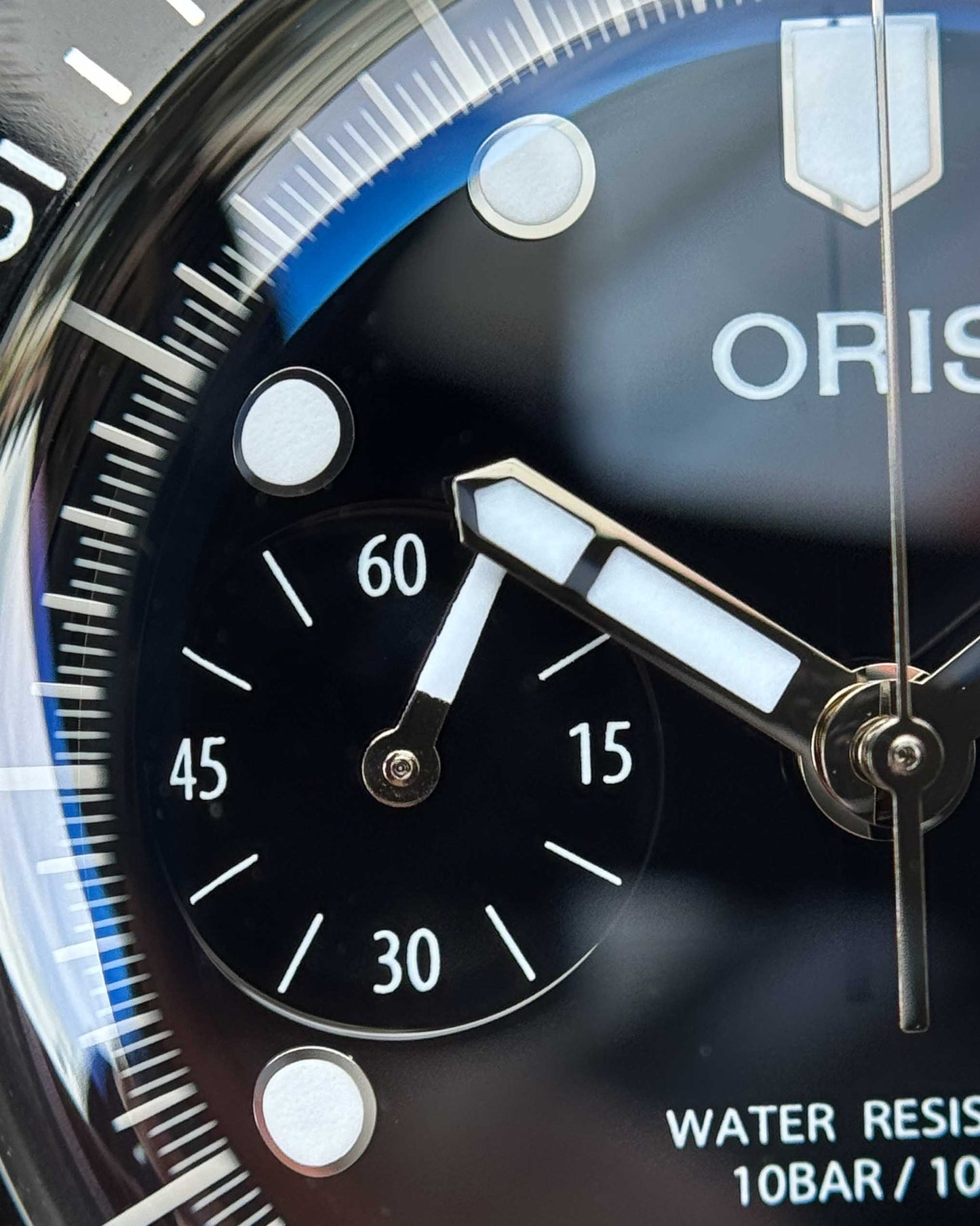 UNWORN Oris Divers Sixty Five Chronograph 40mm 01 771 7791 4054 Black Dial On Leather