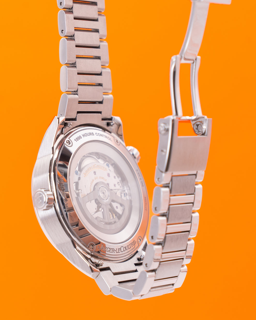 Jaeger LeCoultre Polaris Geographic 42mm Q9078640 Blue Dial on Bracele ...