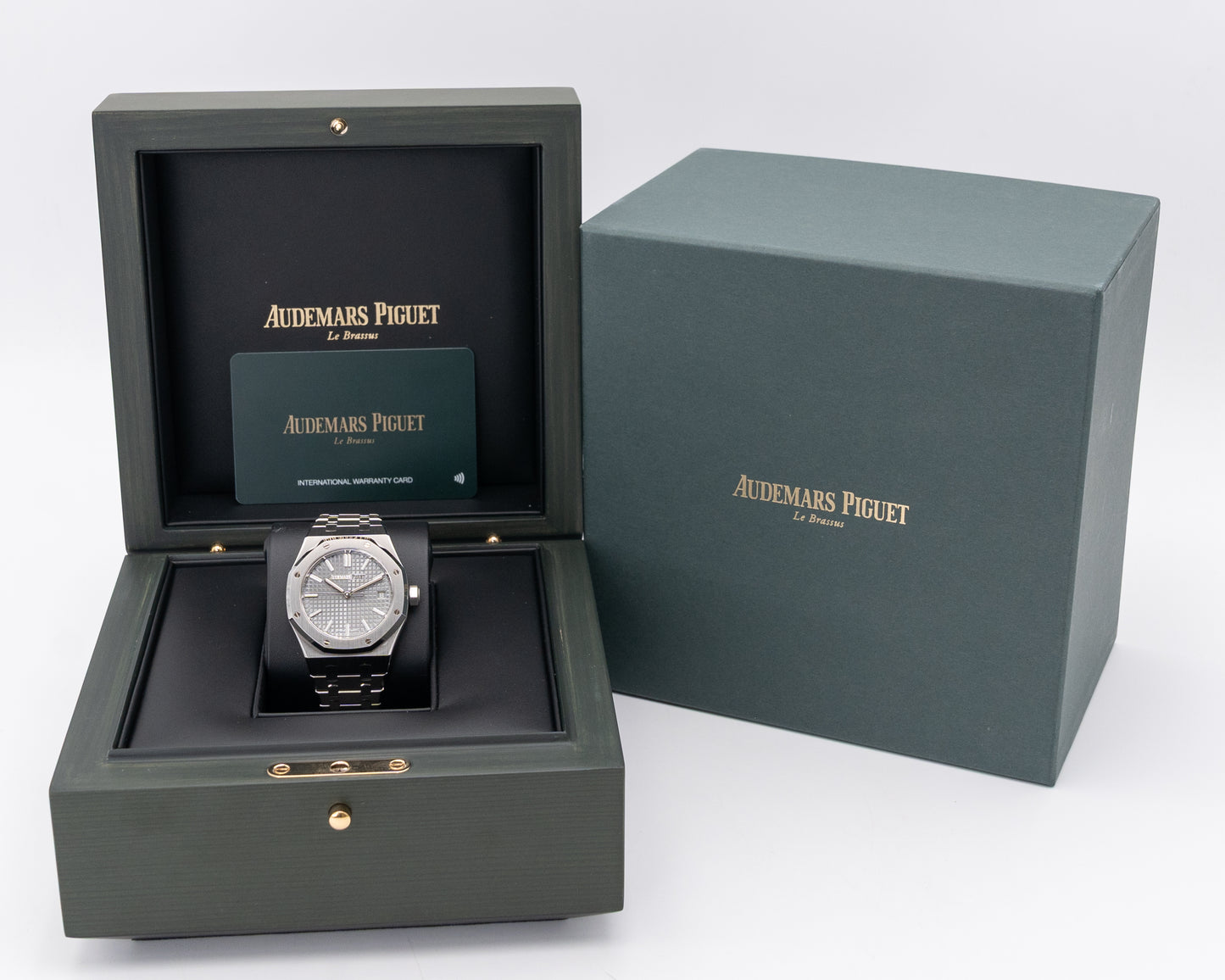 Audemars Piguet Royal Oak 37mm 15550ST Grey Dial 50th Anniversary 2022