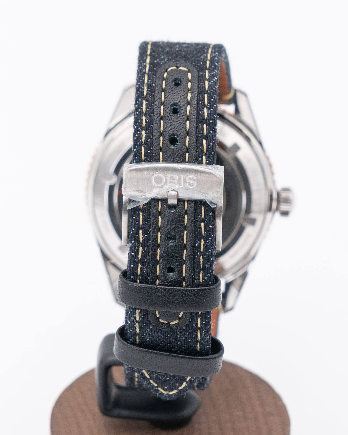 相撲ジオラマウワッチ UNWORN STICKERS Oris Divers Sixty Five 40mm 01 733 7707 4337