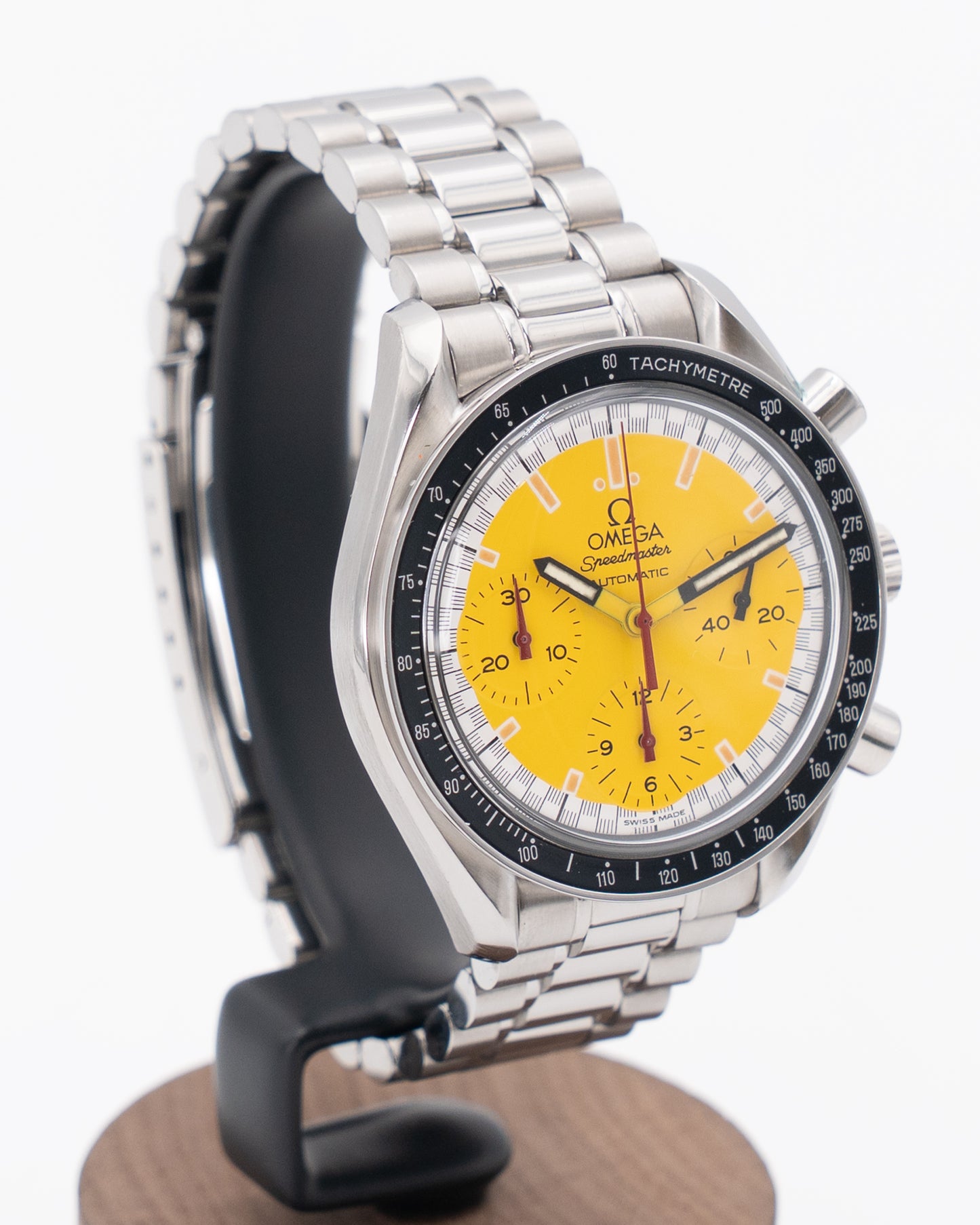 Omega Speedmaster Reduced 39mm 3510.12.00 Yellow Schumacher