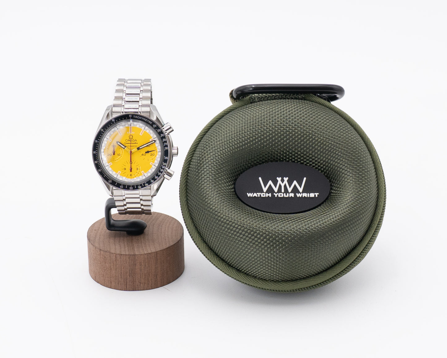 Omega Speedmaster Reduced 39mm 3510.12.00 Yellow Schumacher