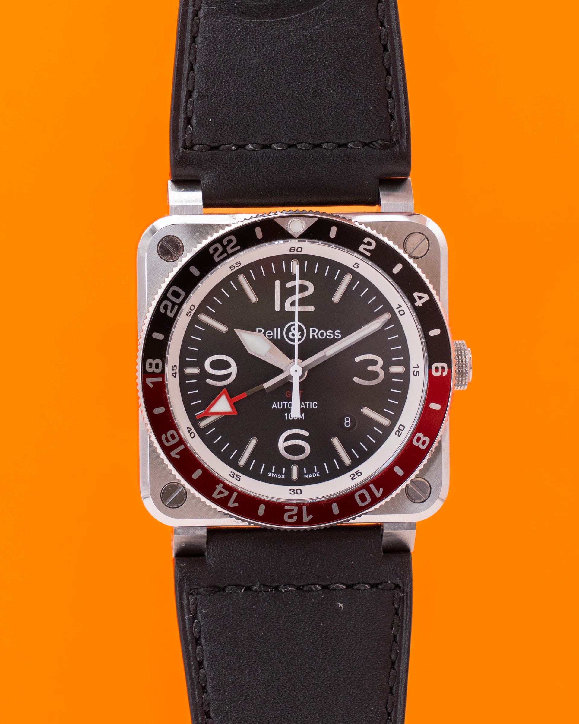 Bell & Ross GMT 42mm BR03-93 Coke Bezel – Watch Your Wrist - WYWATL