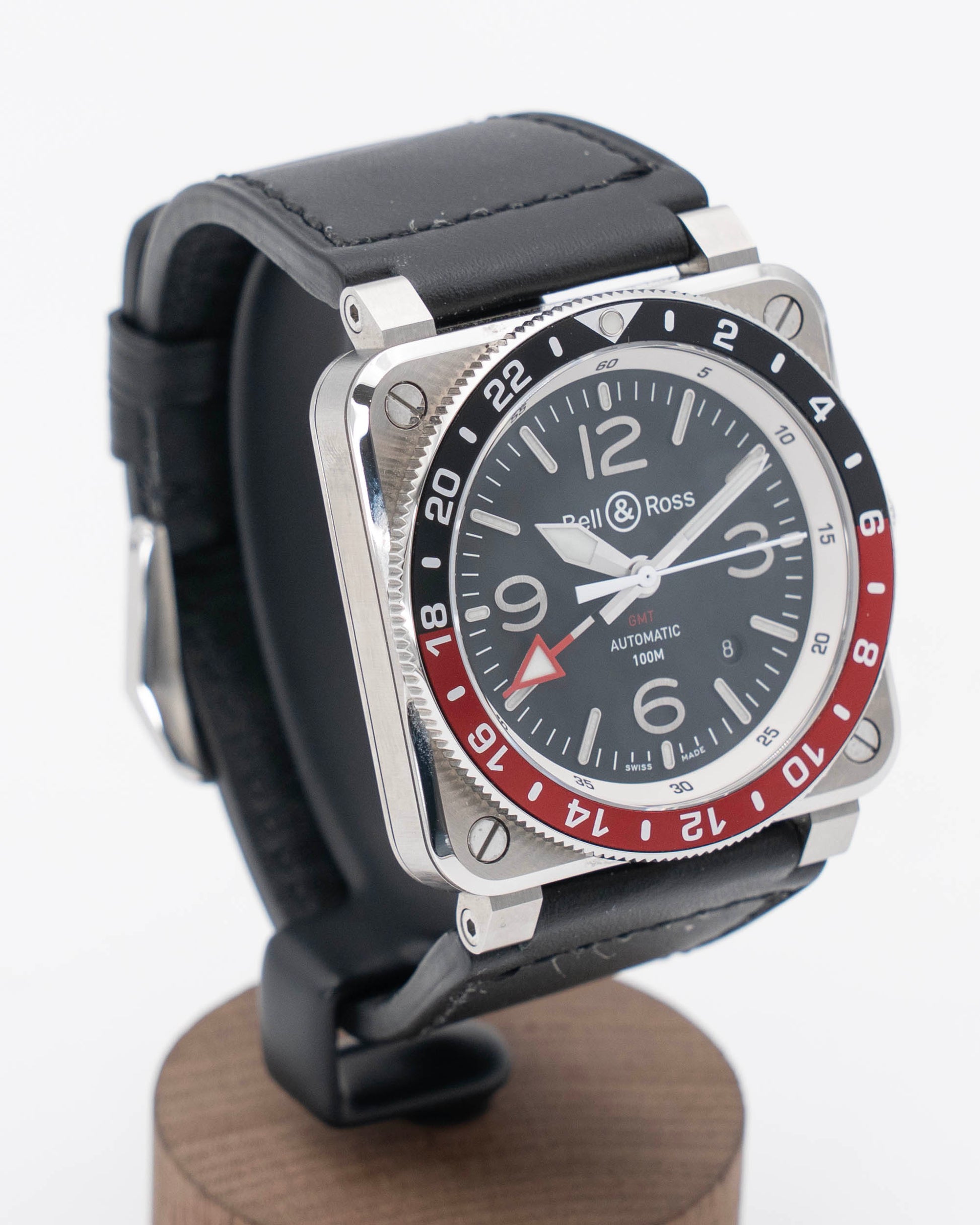 Bell & Ross GMT 42mm BR03-93 Coke Bezel – Watch Your Wrist - WYWATL