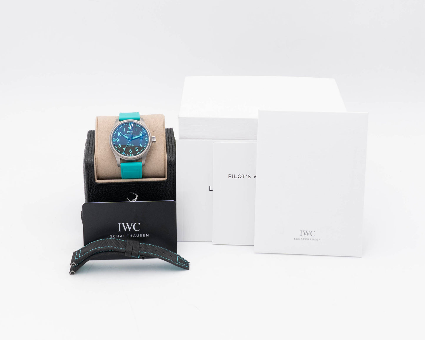 IWC Pilot Mark XX Mercedes AMG 40mm IW328210 Turquoise 2025