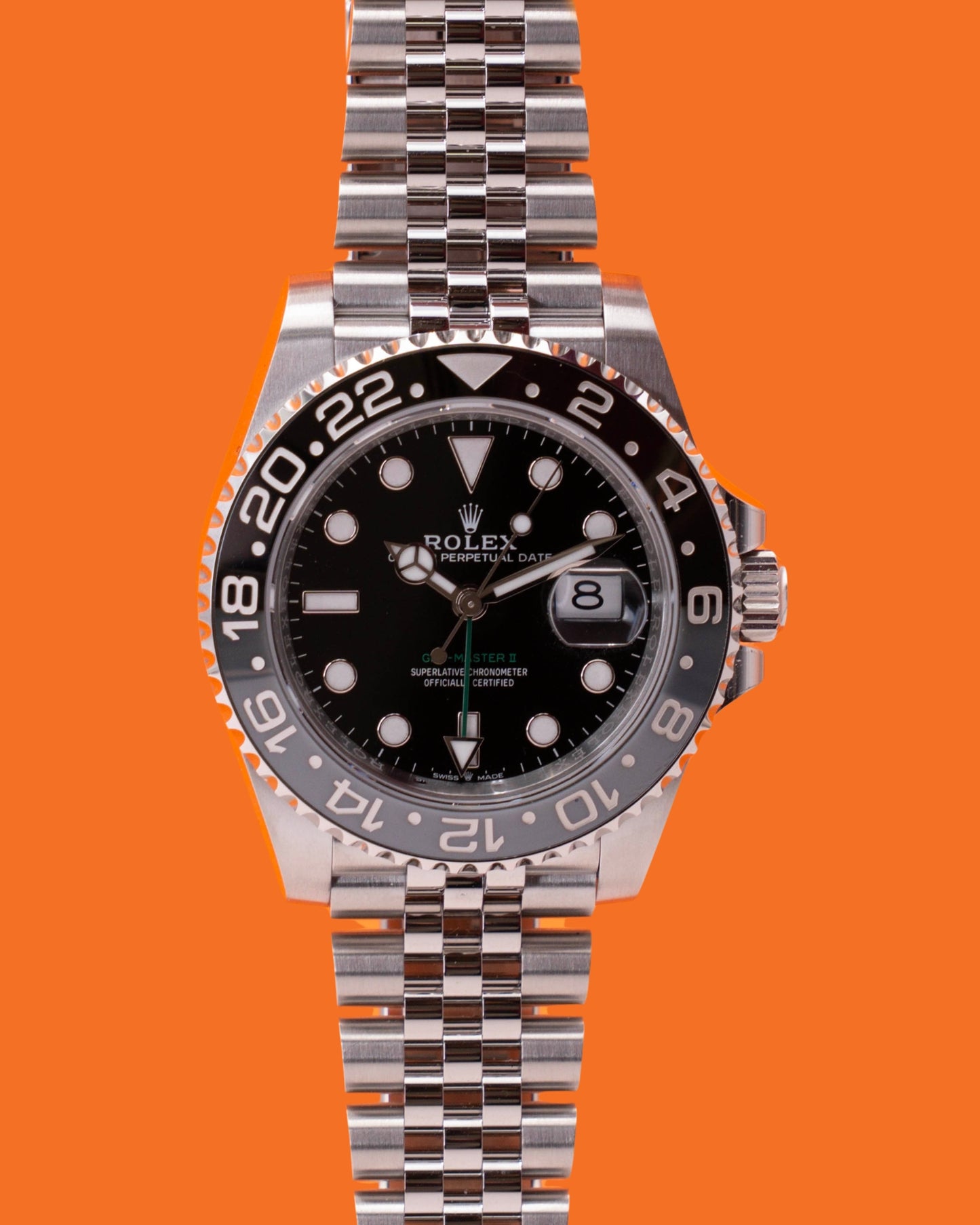 UNWORN Rolex GMT Master II 40mm 126710GRNR Bruce Wayne Jubilee 2026