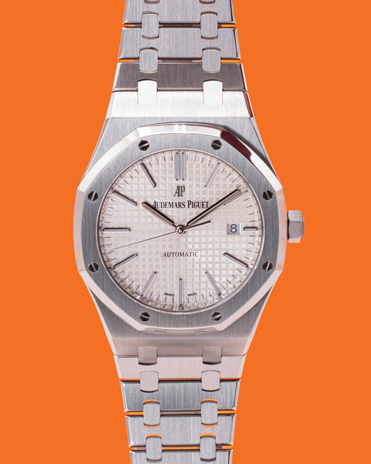Audemars Piguet Royal Oak 41mm 15400ST White Dial 2015