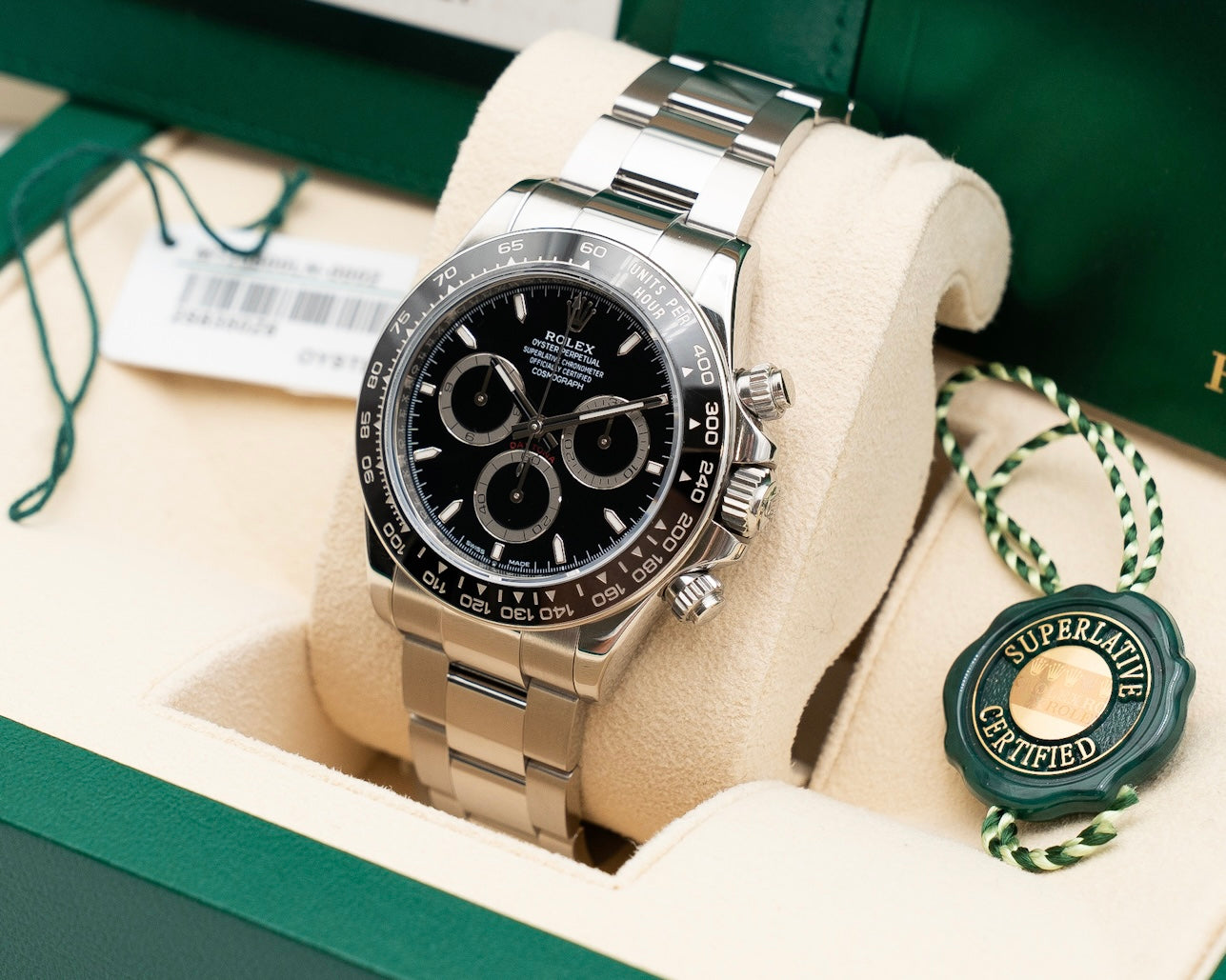 Rolex Daytona 40mm 126500LN Black 2024 (126500ln-0002)