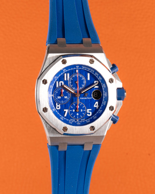 Audemars Piguet Royal Oak Offshore 42mm 26470ST Indigo Blue with Ceramic Pushers