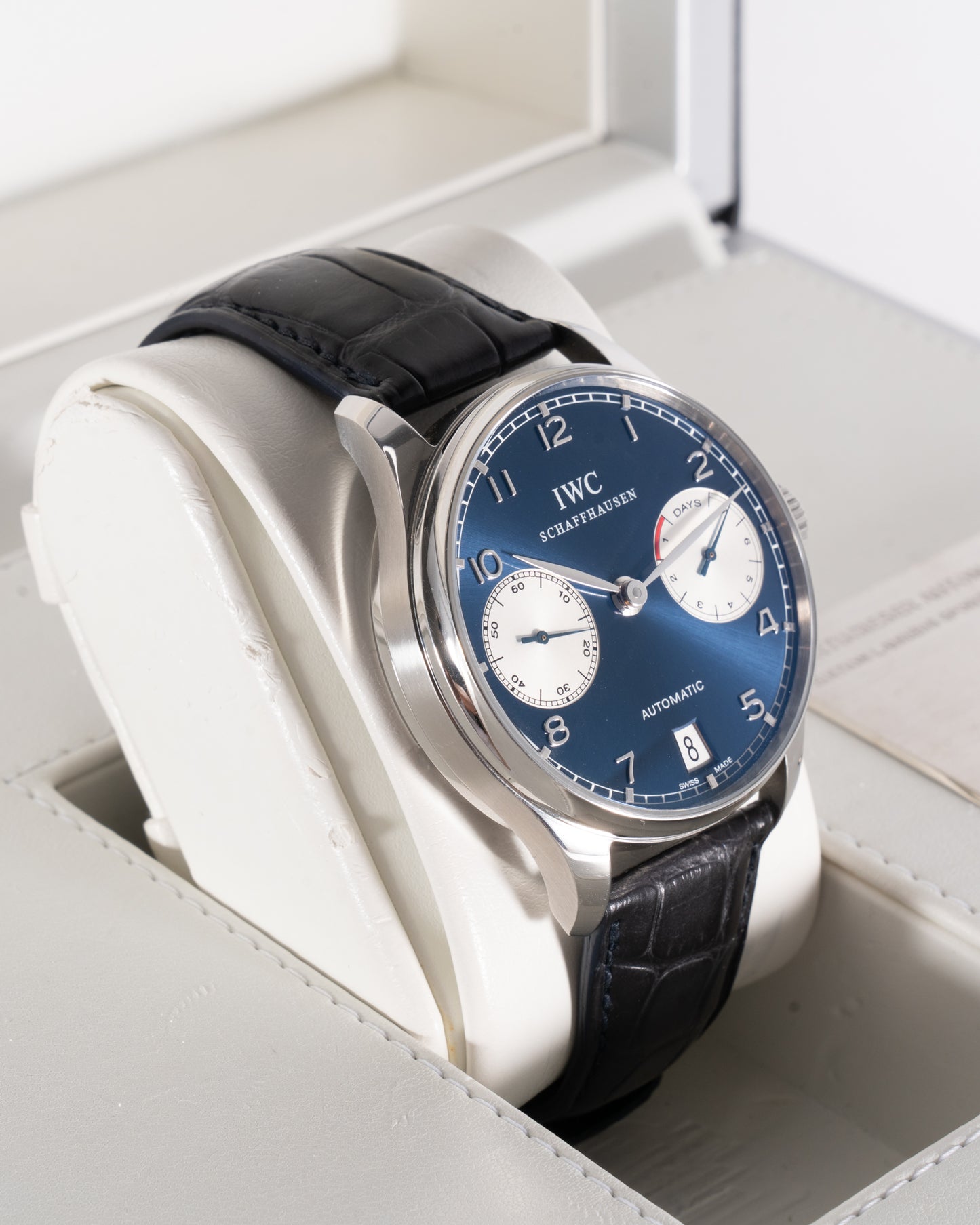 IWC Portuguese Chronograph 42.30mm IW500112 Laureus Sport for Good Chronograph 2011