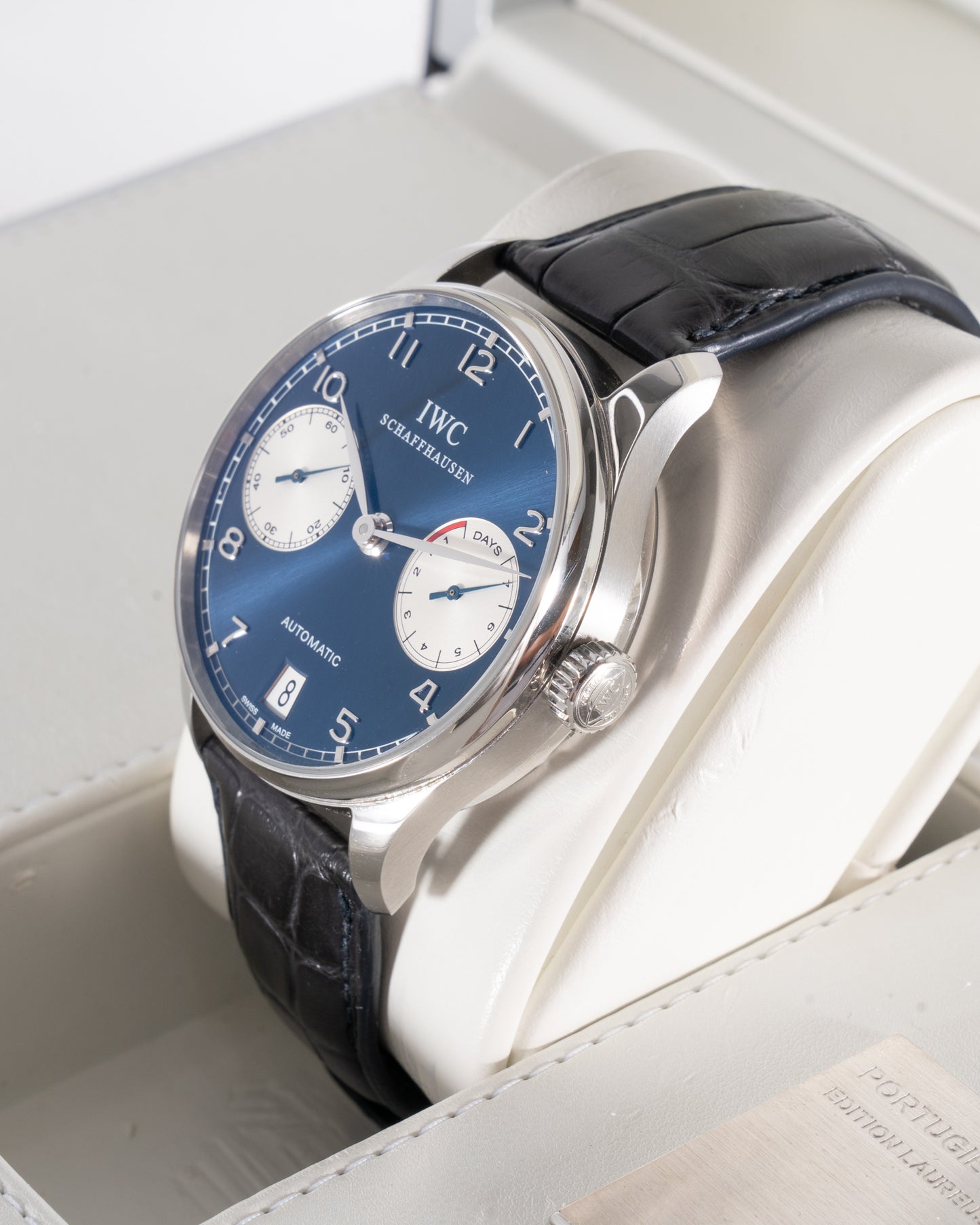 IWC Portuguese Chronograph 42.30mm IW500112 Laureus Sport for Good Chronograph 2011