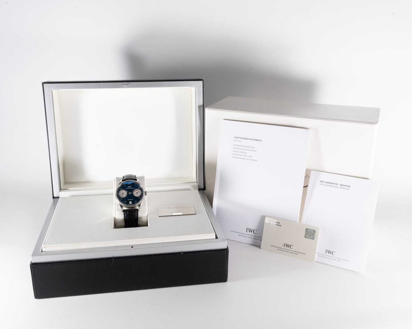IWC Portuguese Chronograph 42.30mm IW500112 Laureus Sport for Good Chronograph 2011