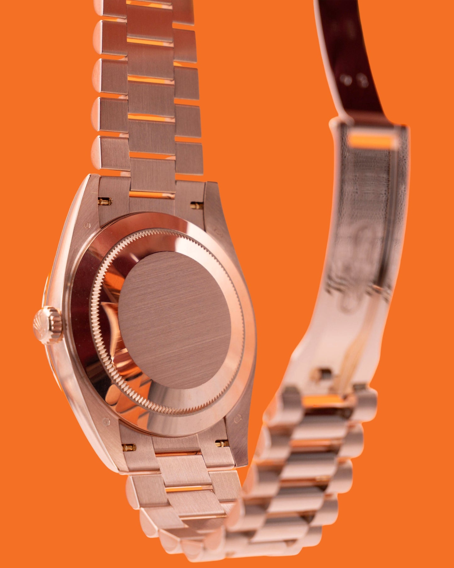 Rolex Day Date 40mm 228235 Rose Gold Chocolate Dial 2018  (228235-0006)