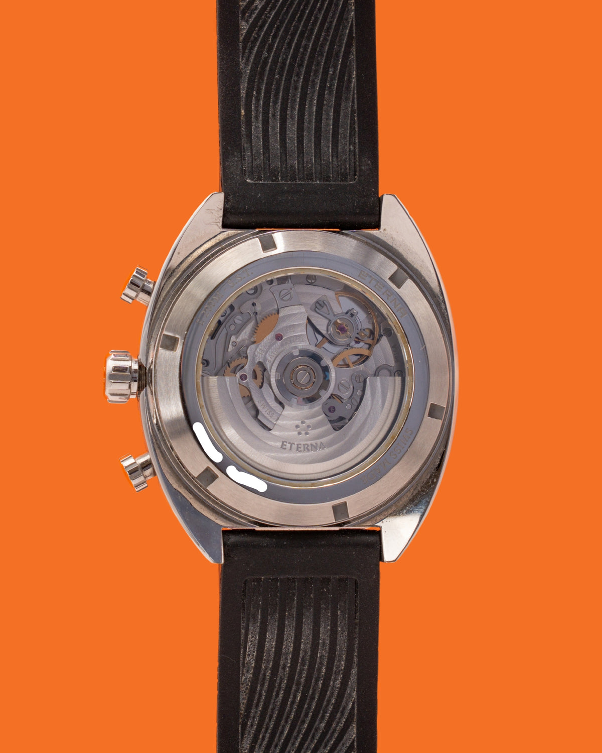 Eterna Super Kontiki 45mm 7770.41 Black Chronograph