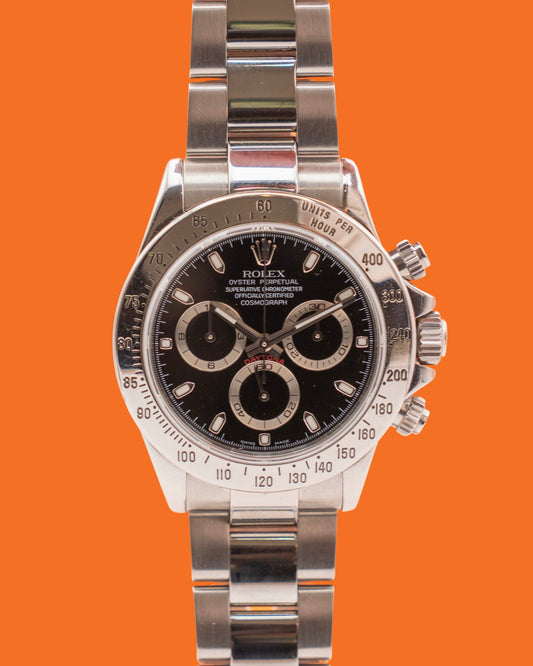 Rolex Daytona 40mm 116520 Black Stainless Steel