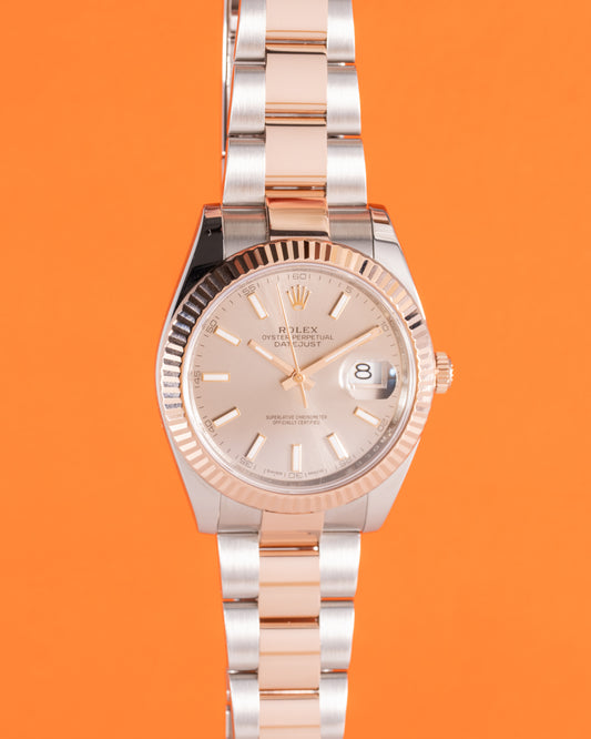 Rolex Datejust 41mm 126331 Fluted Oyster Sundust 2019