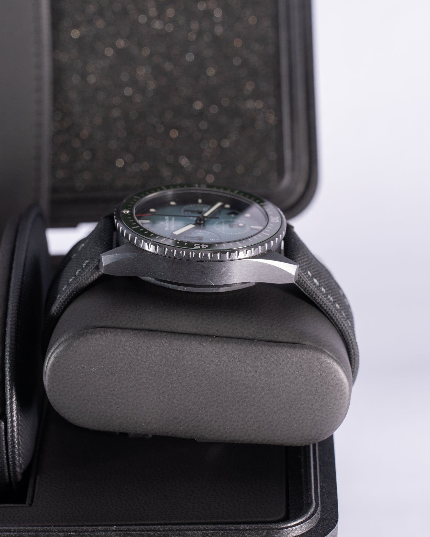 Blancpain Bathyscaphe Ceramic 43.6mm 52000153B52A Flyback Chrono Green