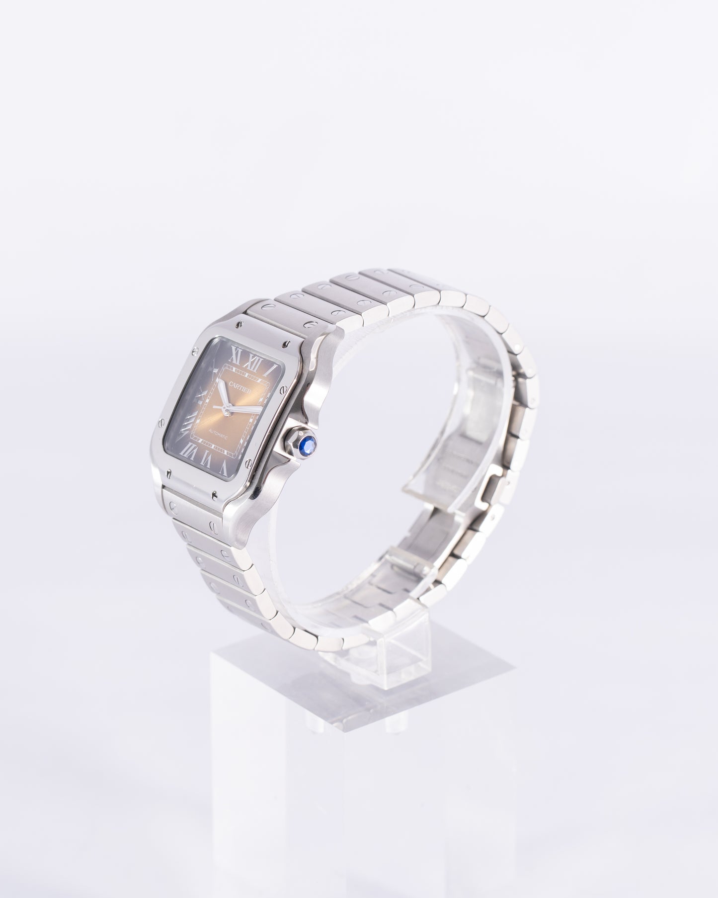 Cartier Santos De Cartier Medium 35mm WSSA0065 Brown Dial 2024