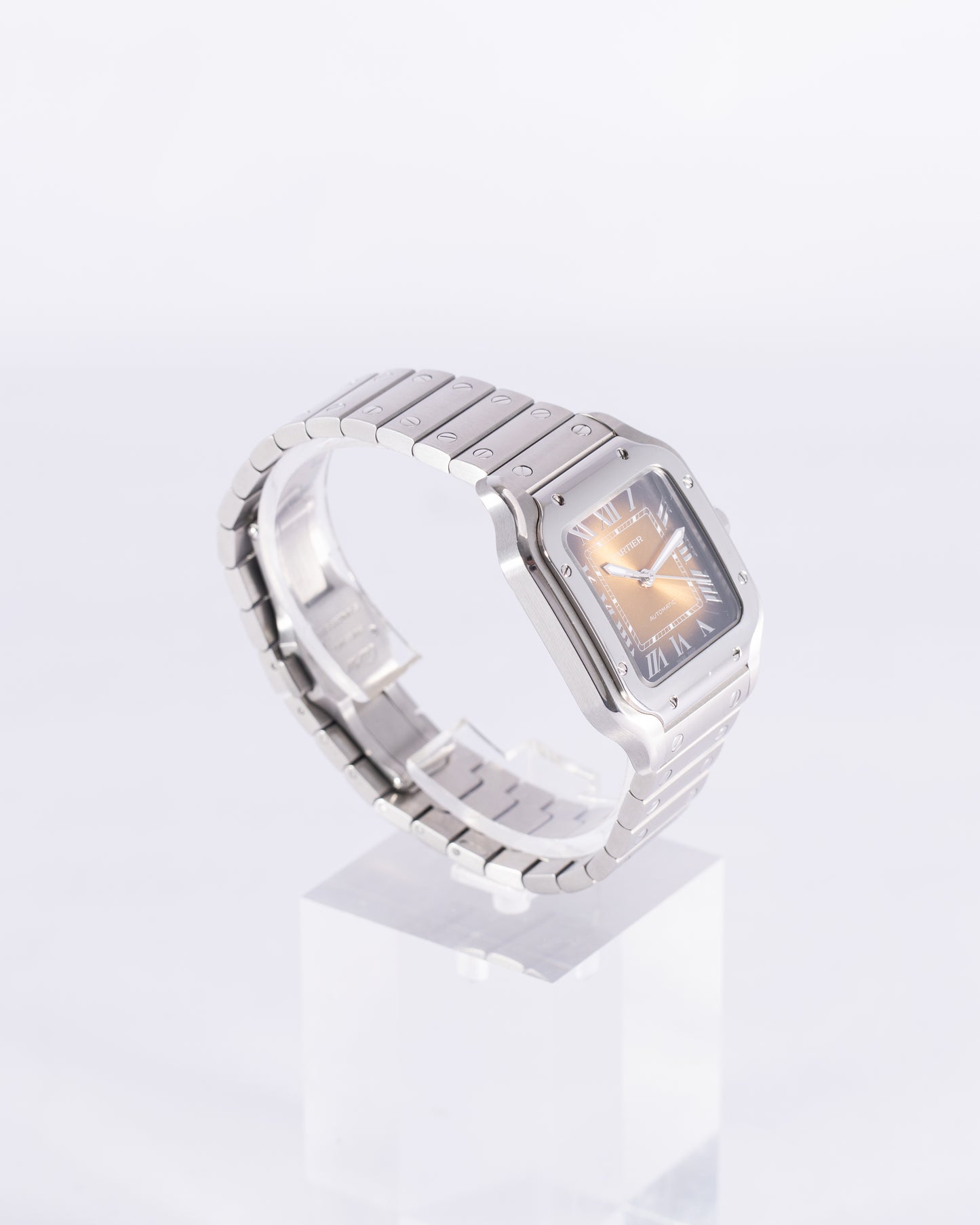 Cartier Santos De Cartier Medium 35mm WSSA0065 Brown Dial 2024