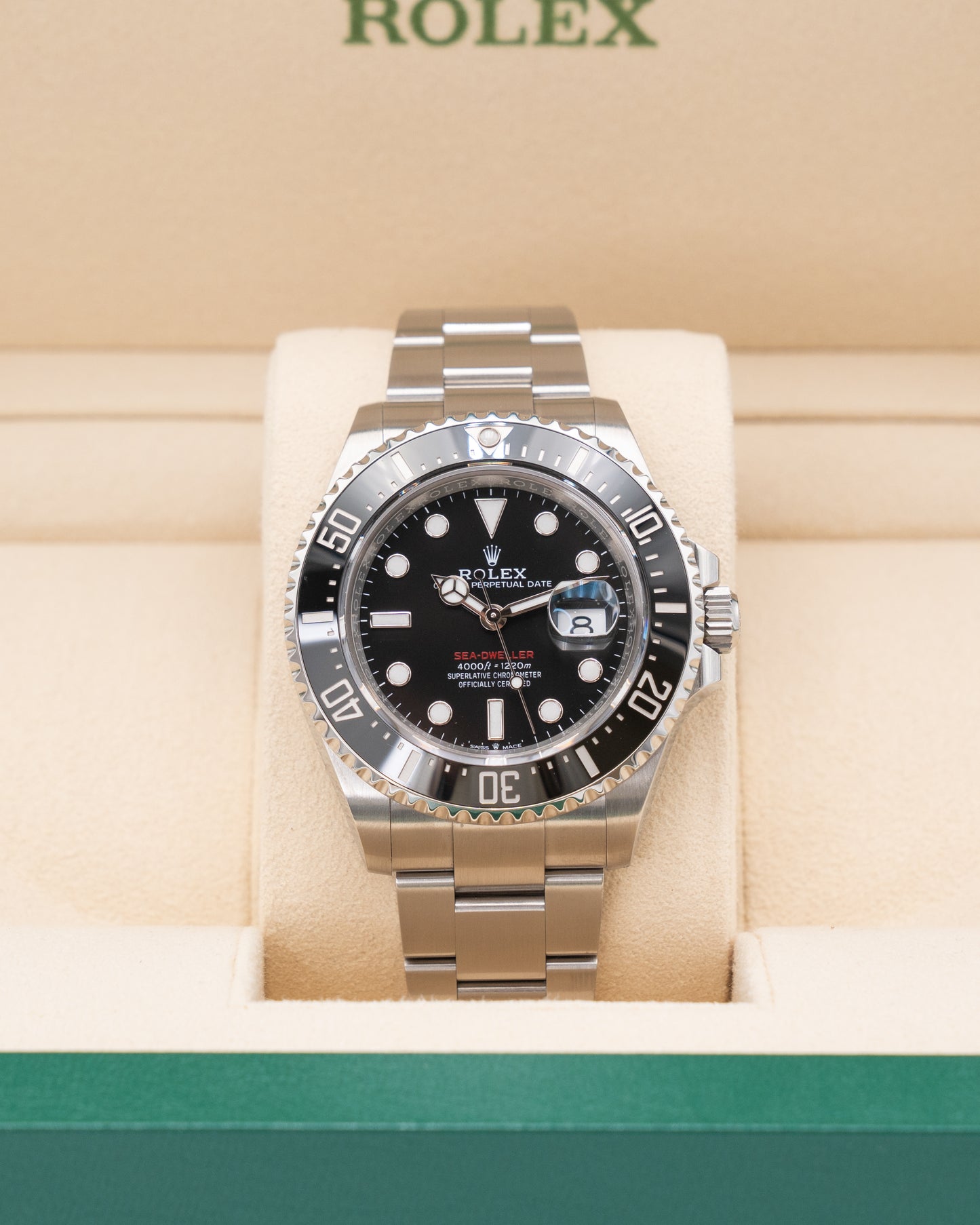Rolex Sea-Dweller 43mm 126600 Red Letter Black Ceramic 2022