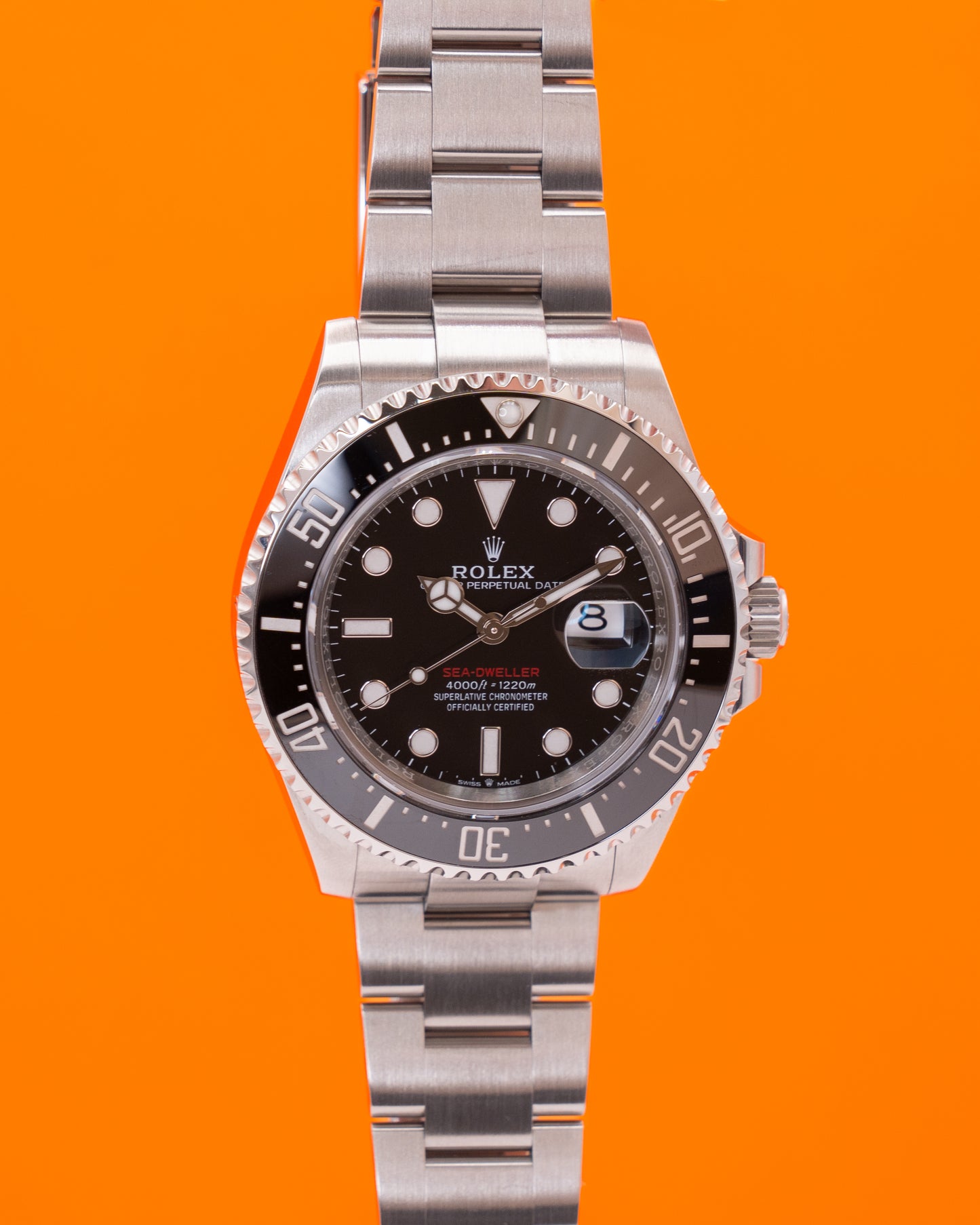 Rolex Sea-Dweller 43mm 126600 Red Letter Black Ceramic 2022