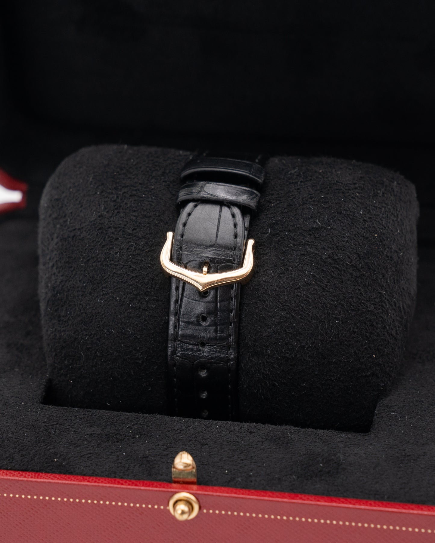 Cartier Tank Louis Cartier 33.7mm WGTA0091 Yellow Gold Black Dial 2023