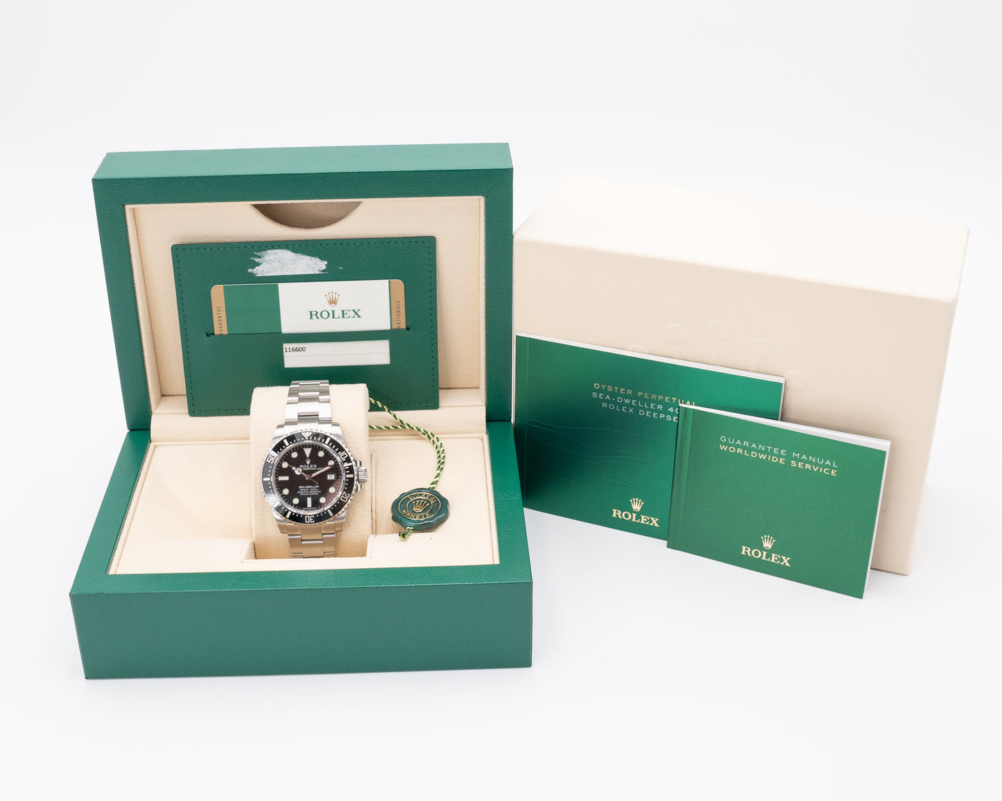 Rolex Sea-Dweller SD4k 40mm 116600 Black Ceramic Diver 2015