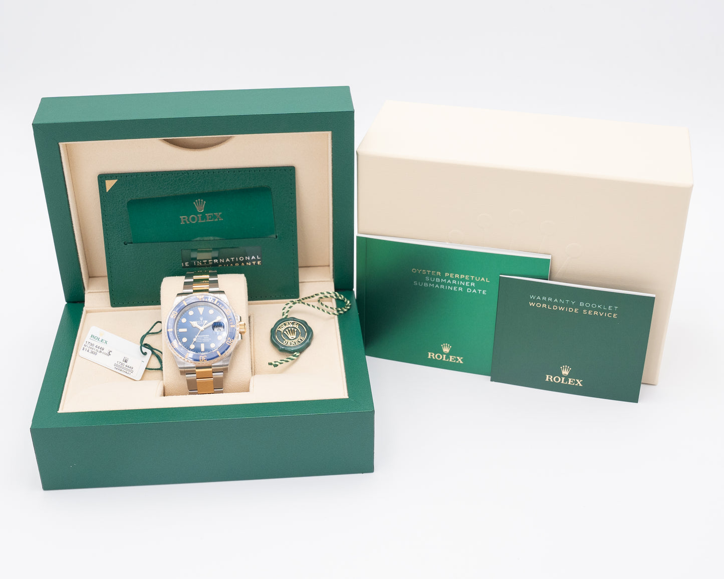 Rolex Submariner Date Bluesy 126613LB Two Tone Yellow Gold Blue Dial 41mm 2020