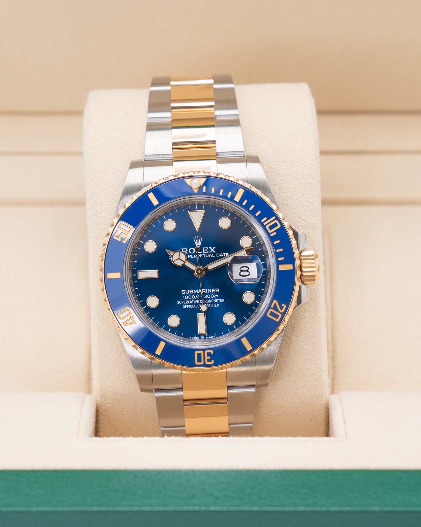 Rolex Submariner Date Bluesy 126613LB Two Tone Yellow Gold Blue Dial 41mm 2020