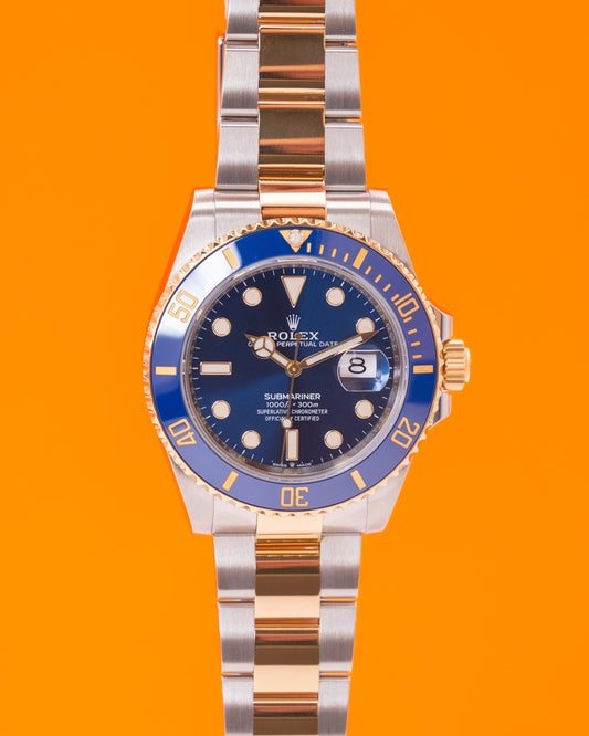 Rolex Submariner Date Bluesy 126613LB Two Tone Yellow Gold Blue Dial 41mm 2020