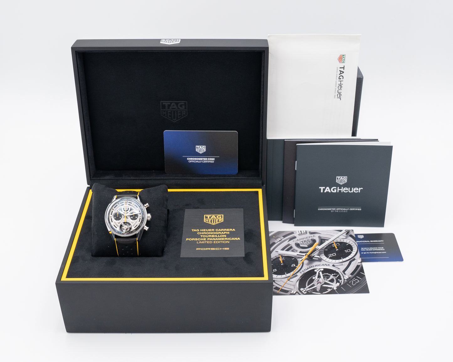 Tag Heuer Carrera Chronograph Tourbillon 42mm CBS5012.FC6571 Porsche Design Limited to 255