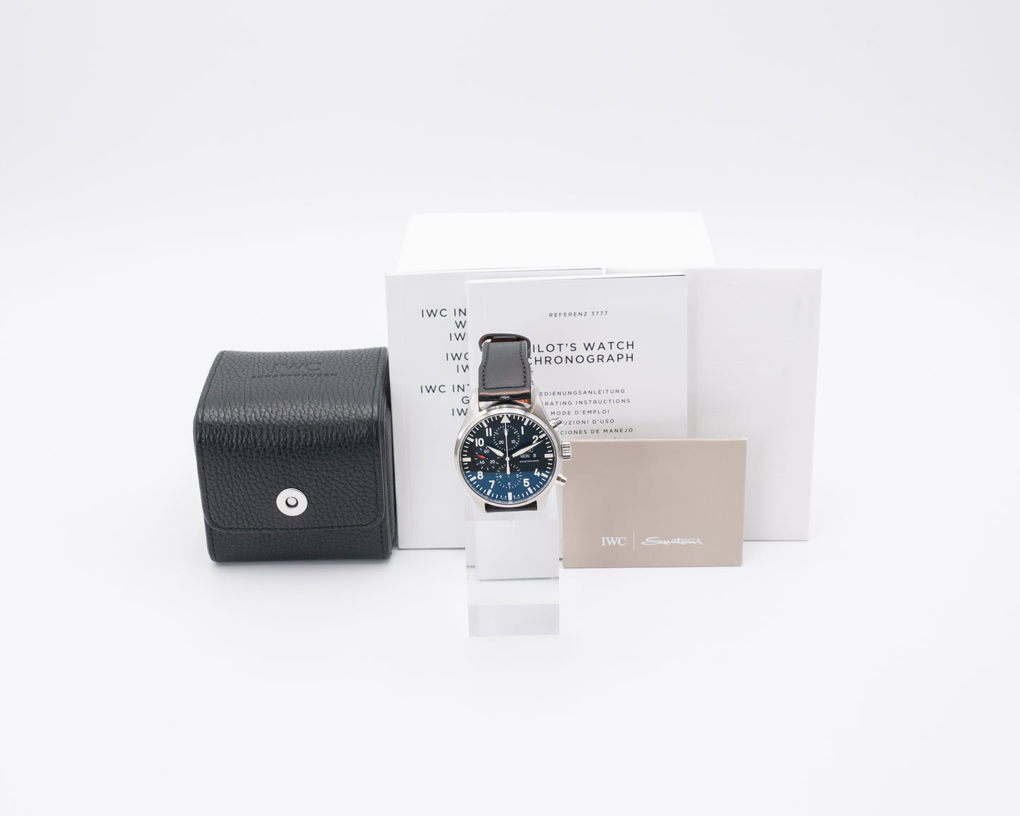 IWC Pilot Chronograph IW377709 Black Dial 42mm