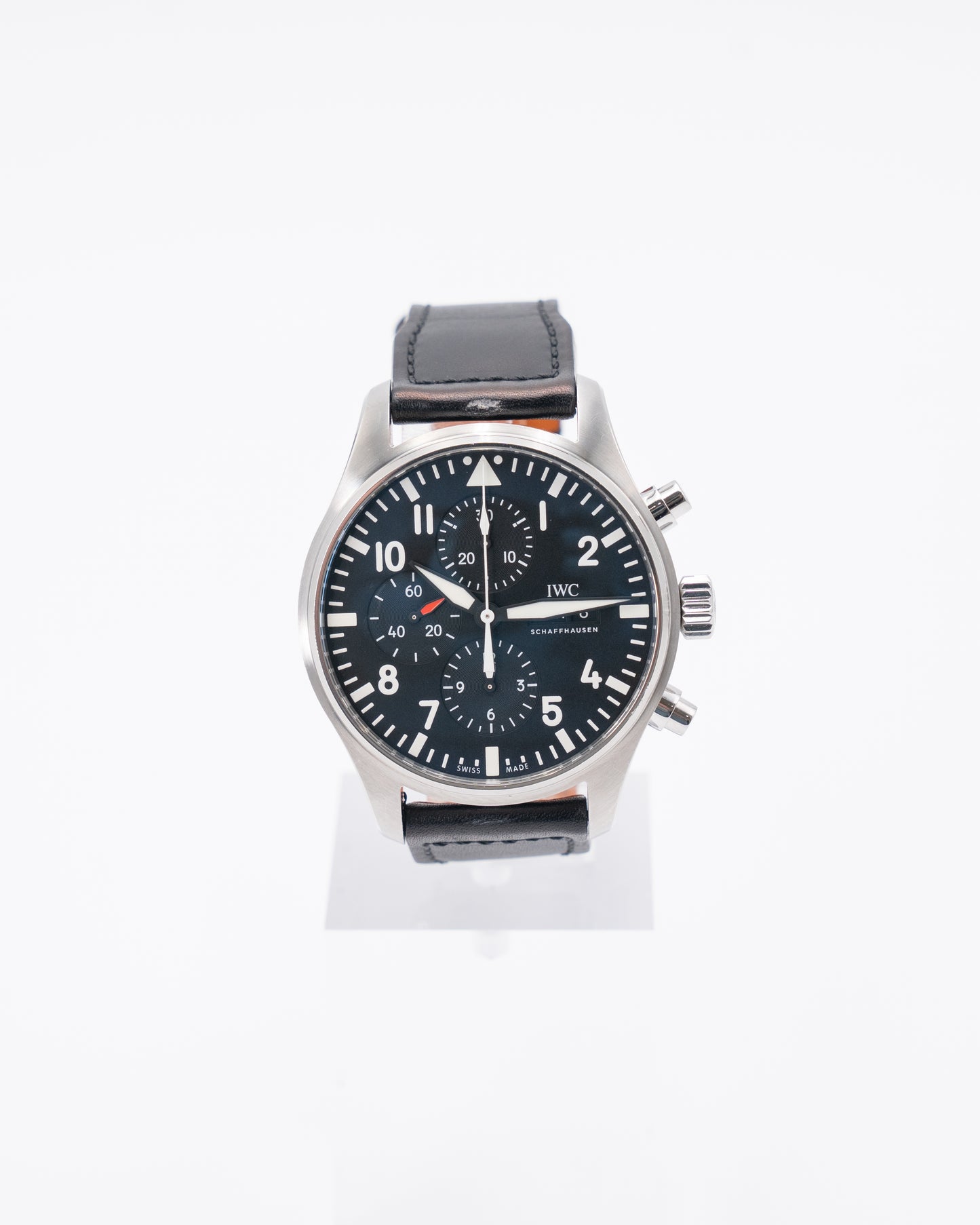 IWC Pilot Chronograph IW377709 Black Dial 42mm
