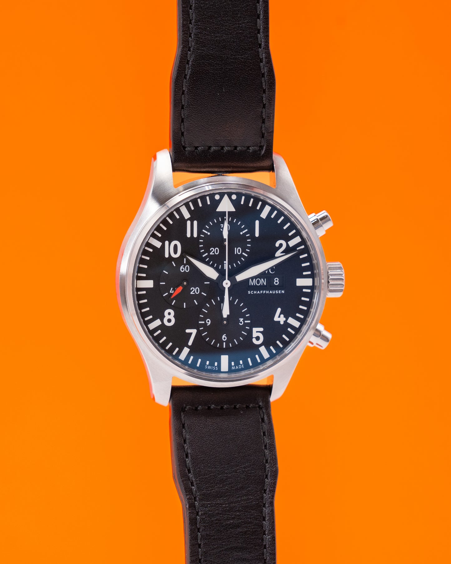 IWC Pilot Chronograph IW377709 Black Dial 42mm