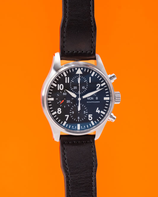 IWC Pilot Chronograph IW377709 Black Dial 42mm