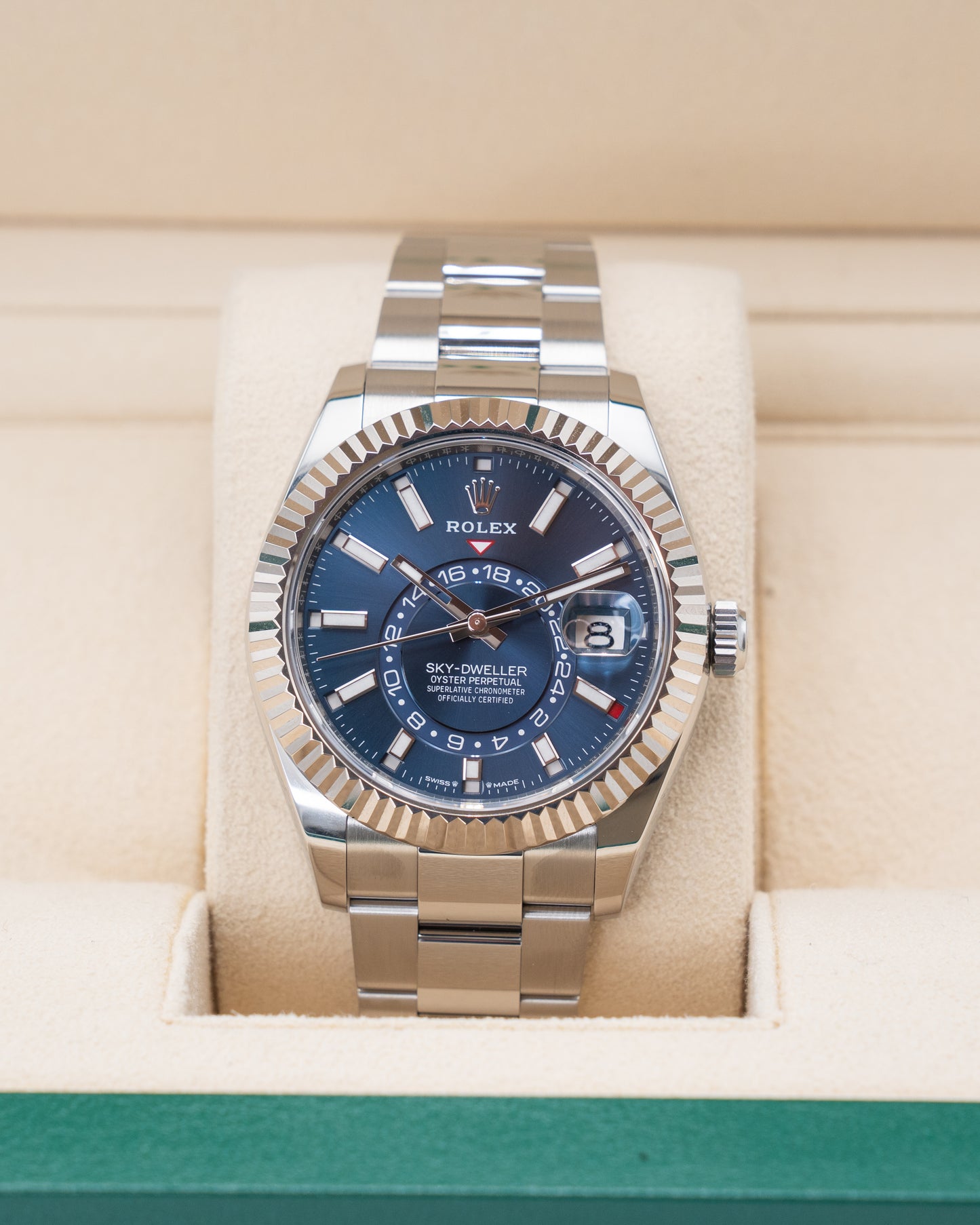 Rolex Skydweller 42mm 336934 Blue on Oyster 2023