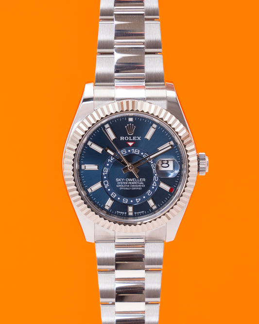 Rolex Skydweller 42mm 336934 Blue on Oyster 2023
