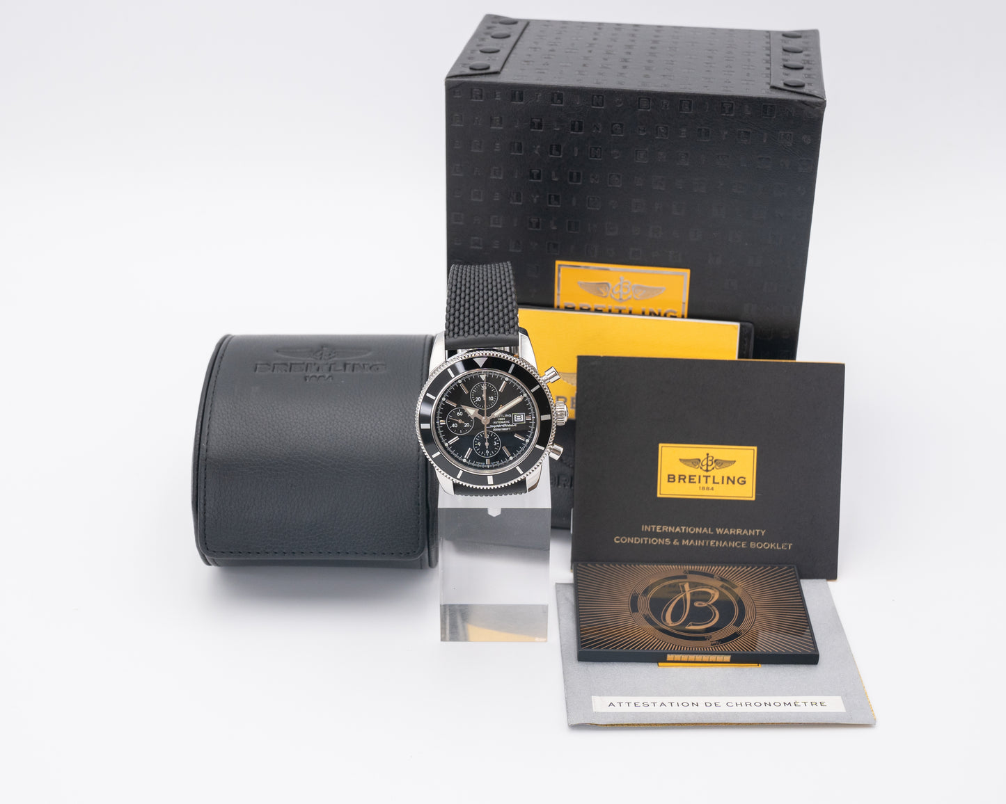 Breitling Superocean Heritage 46mm A1332024-B908 Chronograph Black 2015