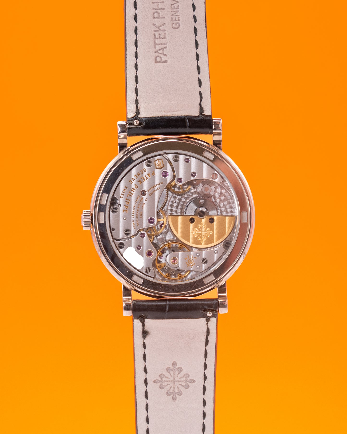 Patek Philippe Calatrava 35mm 5120G White Gold White Dial Hobnail Bezel 2011